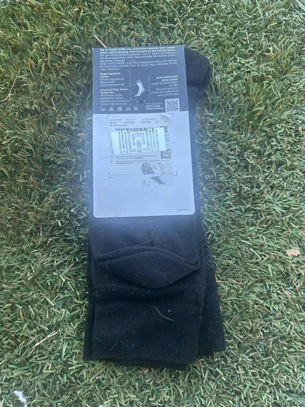 Men’s BOSS 2-Pack Fil d'Ecosse Blend Dress Socks One Size